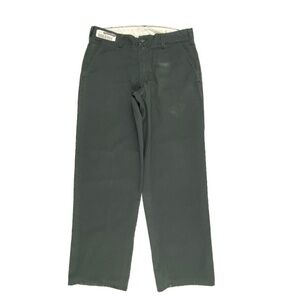 GK Services Straight Leg Men's size 34x32 Dark Wash‎ Gray Chino Pants